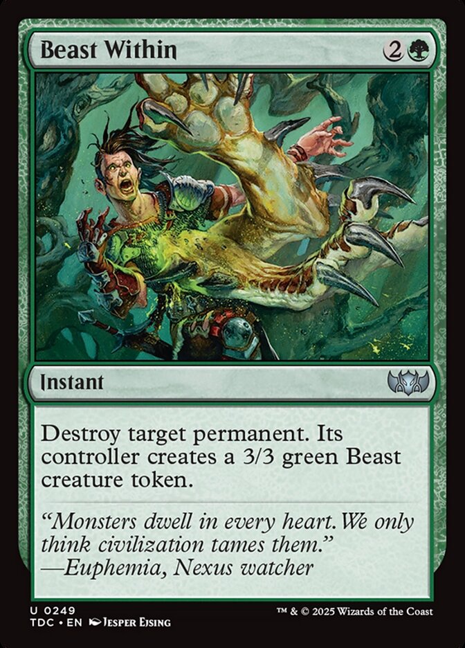 Fera Interior / Beast Within - Magic: The Gathering - MoxLand