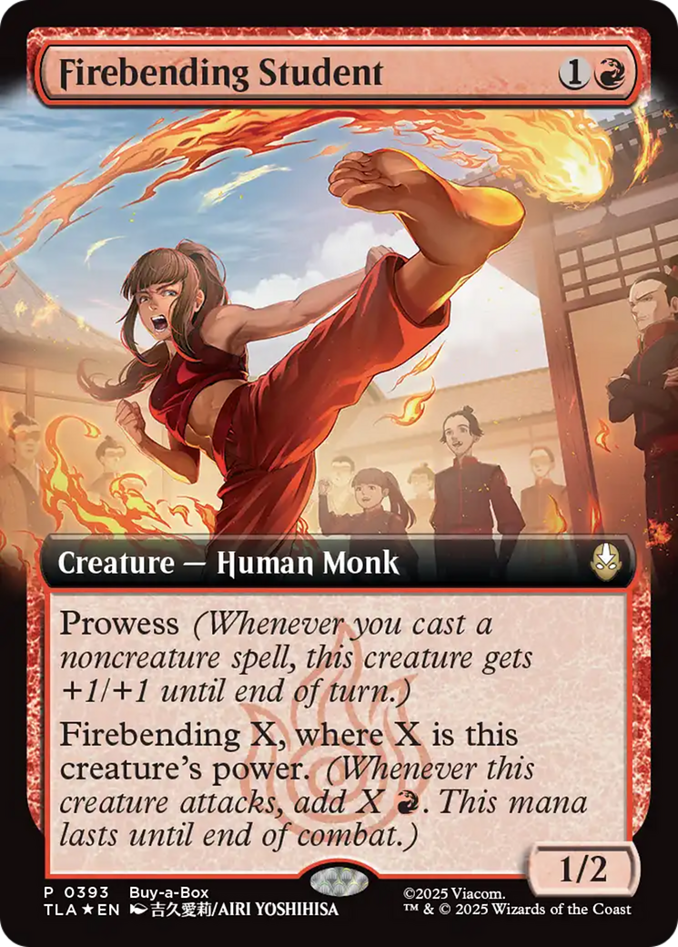 Estudante de Dobra de Fogo / Firebending Student - Magic: The Gathering - MoxLand
