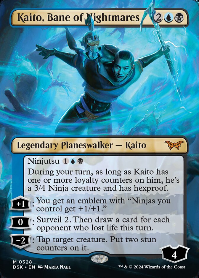 Kaito, Ruína dos Pesadelos / Kaito, Bane of Nightmares - Magic: The Gathering - MoxLand