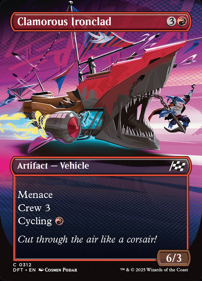 Couraçado Clamoroso / Clamorous Ironclad - Magic: The Gathering - MoxLand