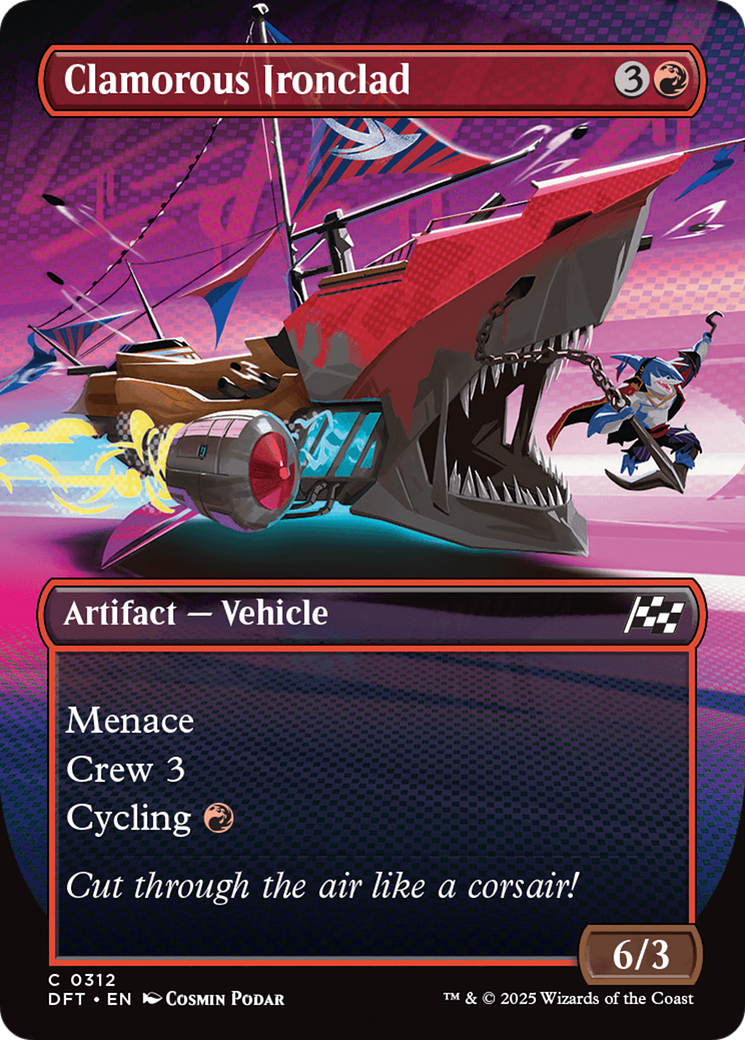 Couraçado Clamoroso / Clamorous Ironclad - Magic: The Gathering - MoxLand