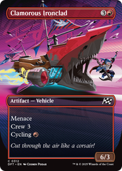Couraçado Clamoroso / Clamorous Ironclad - Magic: The Gathering - MoxLand