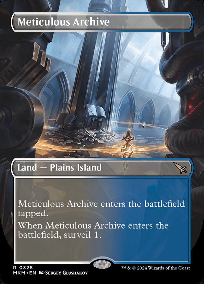 Arquivo Meticuloso / Meticulous Archive - Magic: The Gathering - MoxLand