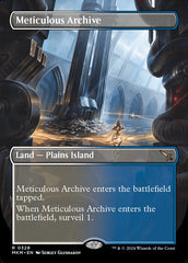 Arquivo Meticuloso / Meticulous Archive - Magic: The Gathering - MoxLand