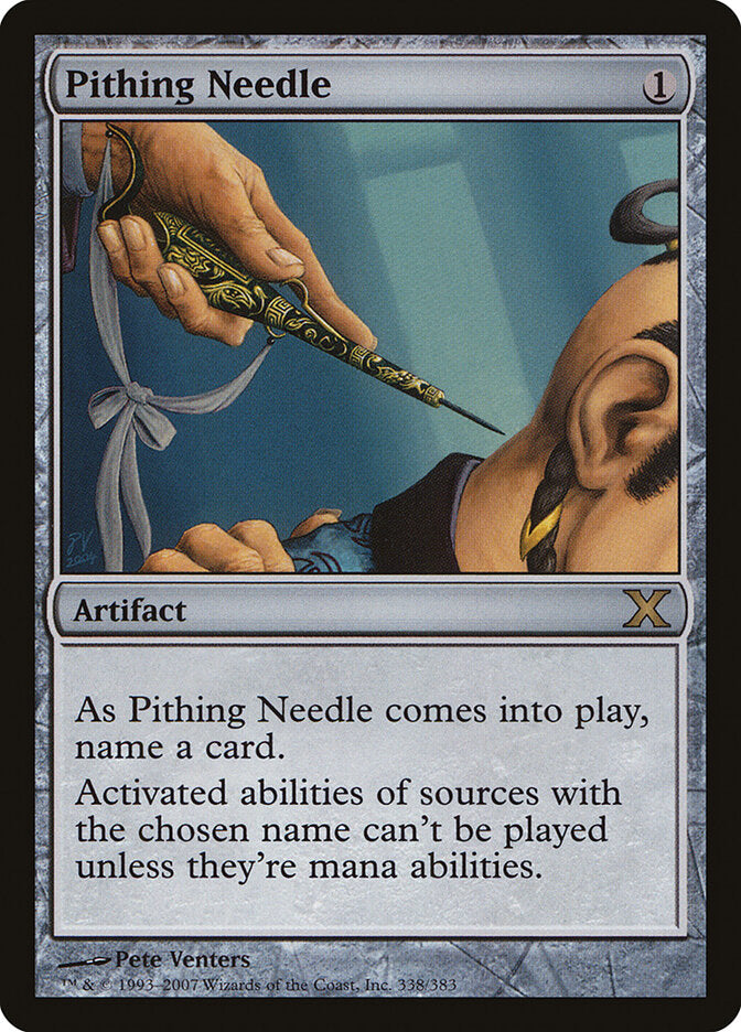 Agulha Medular / Pithing Needle - Magic: The Gathering - MoxLand