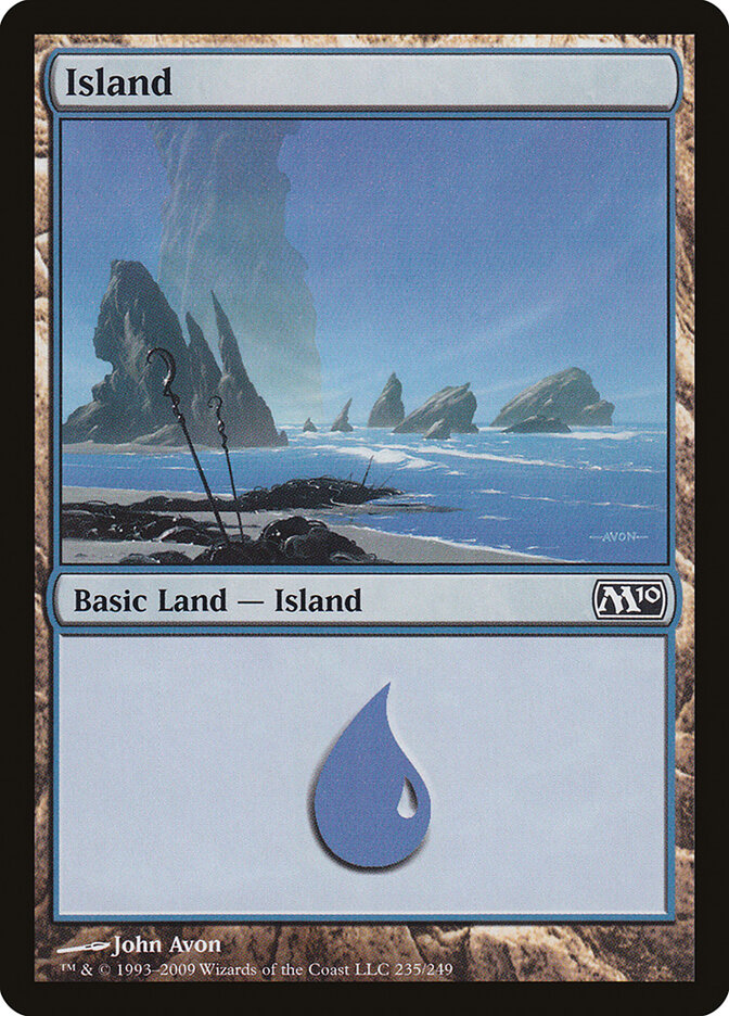 Ilha / Island - Magic: The Gathering - MoxLand