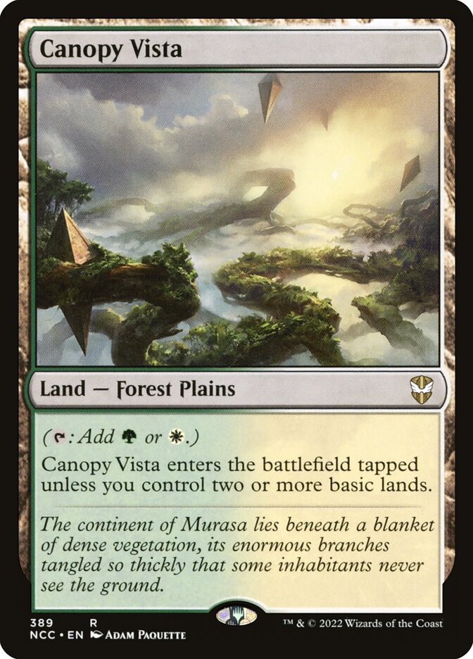 Vista do Dossel / Canopy Vista - Magic: The Gathering - MoxLand