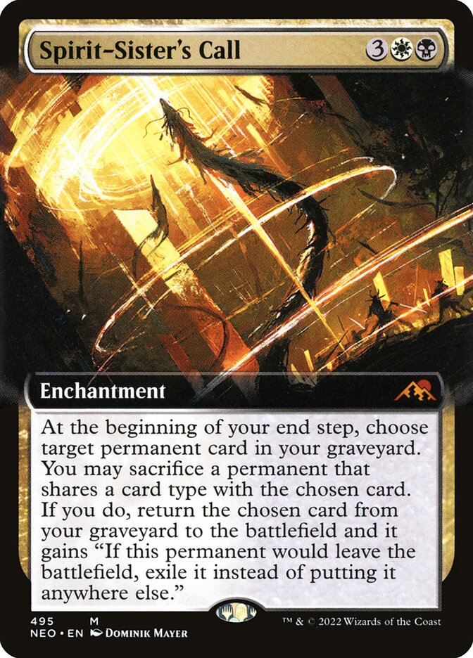 Chamado da Irmã Espiritual / Spirit-Sister's Call - Magic: The Gathering - MoxLand