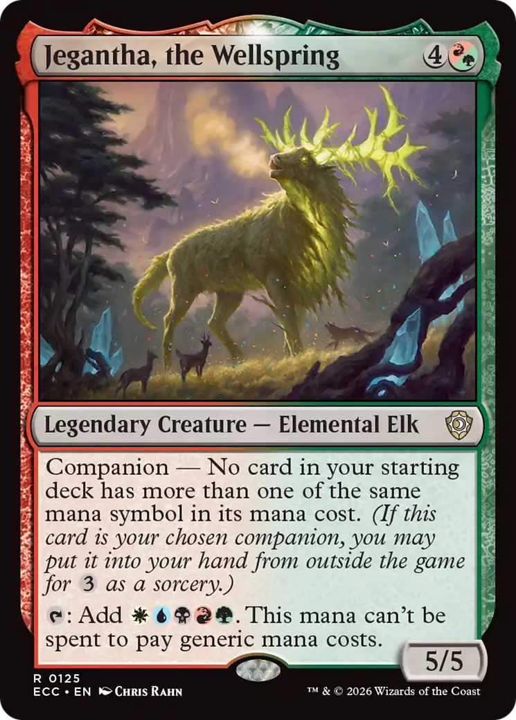 Jegantha, a Fonte / Jegantha, the Wellspring - Magic: The Gathering - MoxLand