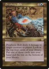 Raio Profético / Prophetic Bolt - Magic: The Gathering - MoxLand
