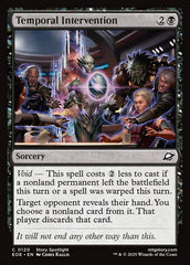 Intervenção Temporal / Temporal Intervention - Magic: The Gathering - MoxLand