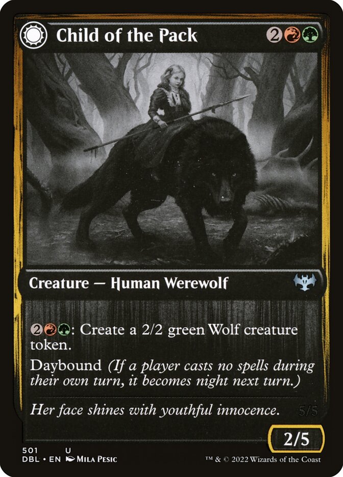 Filha da Alcateia / Child of the Pack - Magic: The Gathering - MoxLand