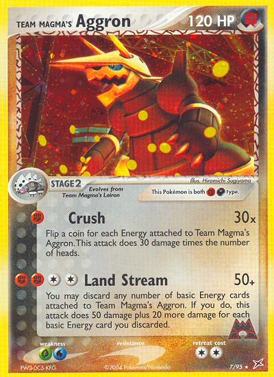 Aggron da Equipe Magma / Team Magma's Aggron - MoxLand - MoxLand