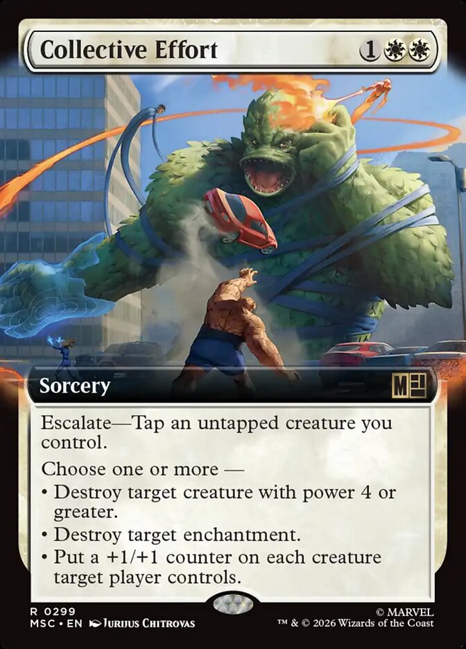 Esforço Coletivo / Collective Effort - Magic: The Gathering - MoxLand