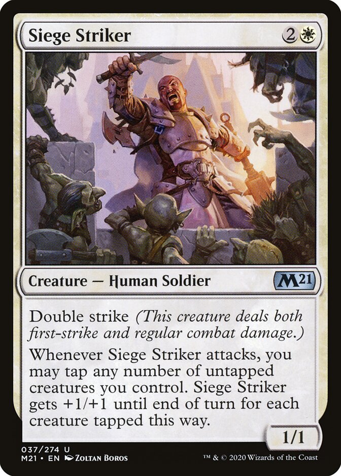 Golpeador de Cerco / Siege Striker - Magic: The Gathering - MoxLand