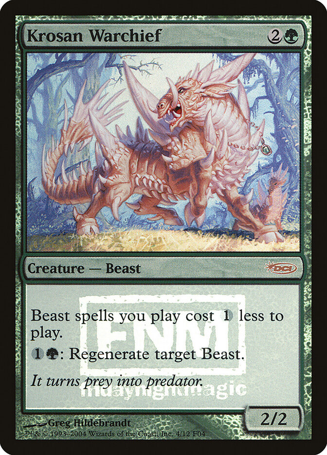 Comandante de Guerra Krosano / Krosan Warchief - Magic: The Gathering - MoxLand