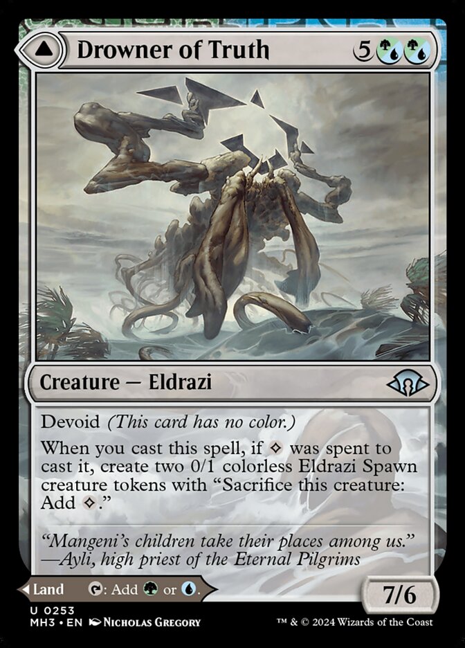 Afogador da Verdade / Drowner of Truth - Magic: The Gathering - MoxLand