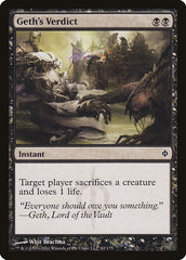 Veredito de Geth / Geth's Verdict - Magic: The Gathering - MoxLand