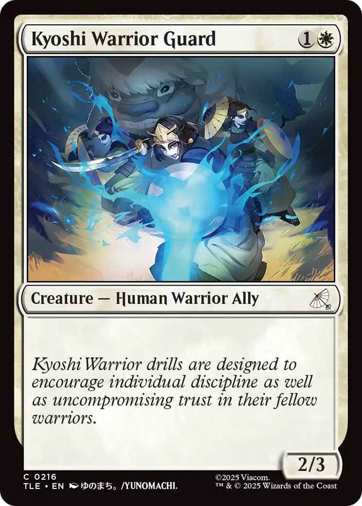 Guarda das Guerreiras Kyoshi / Kyoshi Warrior Guard - Magic: The Gathering - MoxLand