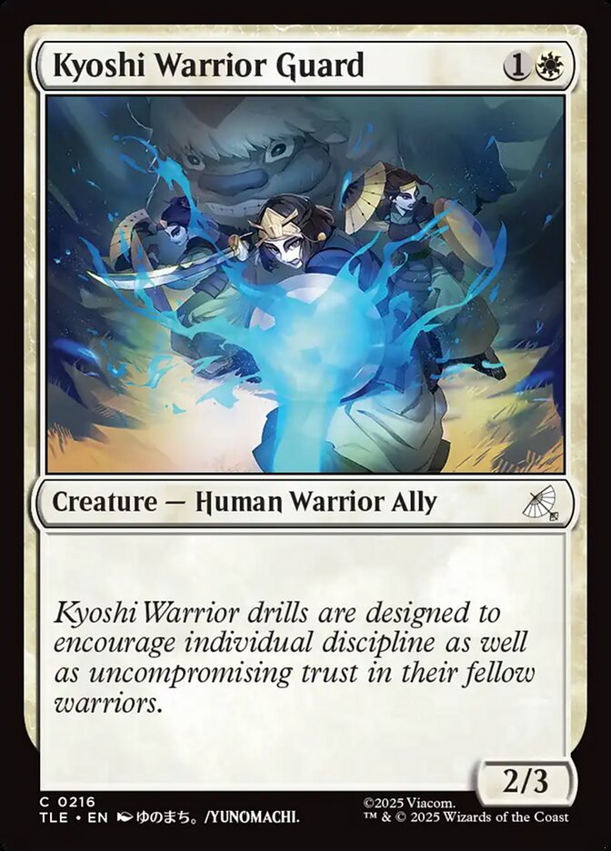 Guarda das Guerreiras Kyoshi / Kyoshi Warrior Guard - Magic: The Gathering - MoxLand