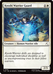 Guarda das Guerreiras Kyoshi / Kyoshi Warrior Guard - Magic: The Gathering - MoxLand
