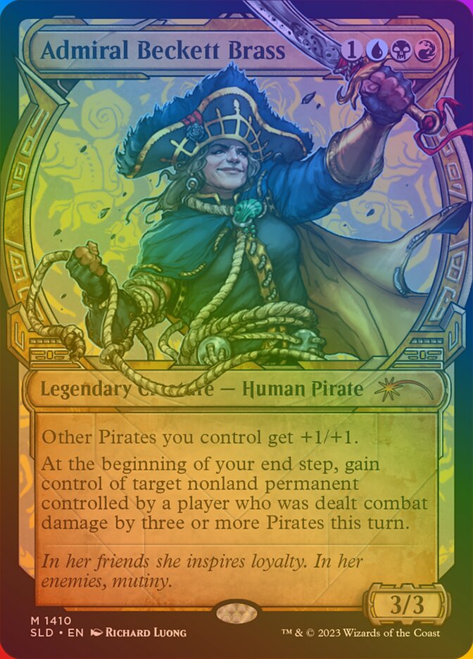 Almirante Beckett Bronze / Admiral Beckett Brass - Magic: The Gathering - MoxLand