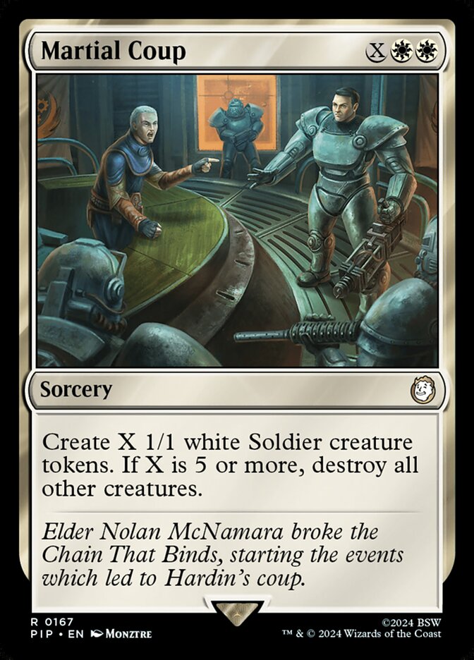 Golpe Marcial / Martial Coup - Magic: The Gathering - MoxLand