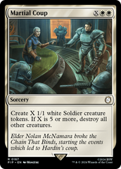 Golpe Marcial / Martial Coup - Magic: The Gathering - MoxLand