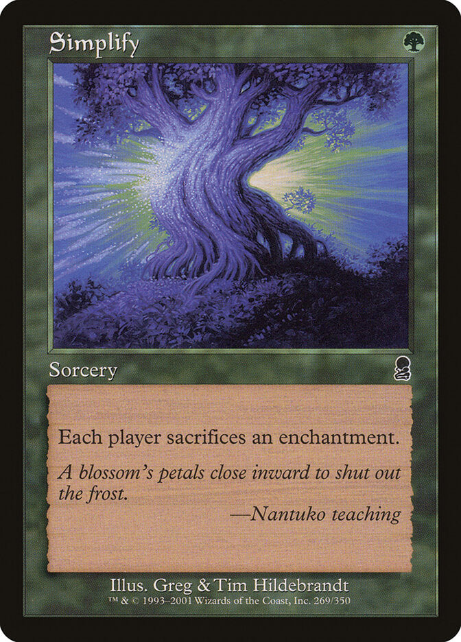 Simplificar / Simplify - Magic: The Gathering - MoxLand