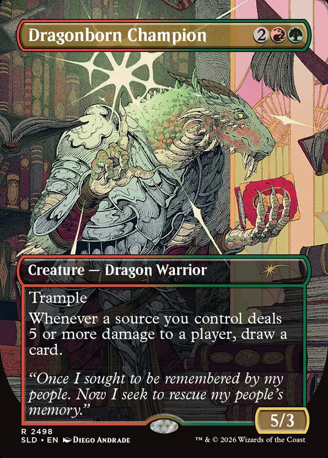 Campeã Draconata / Dragonborn Champion - Magic: The Gathering - MoxLand