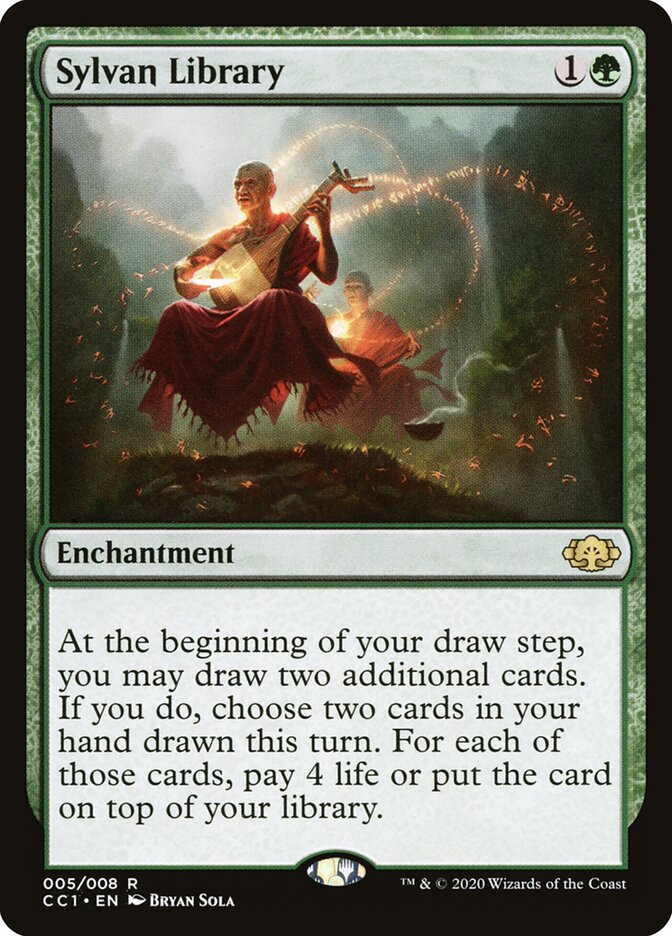 Grimório Silvestre / Sylvan Library - Magic: The Gathering - MoxLand