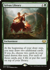 Grimório Silvestre / Sylvan Library - Magic: The Gathering - MoxLand