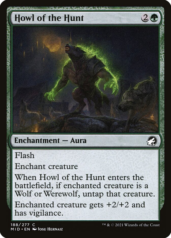 Uivo da Caçada / Howl of the Hunt - Magic: The Gathering - MoxLand