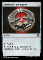 Talismã da Indulgência / Talisman of Indulgence - Magic: The Gathering - MoxLand
