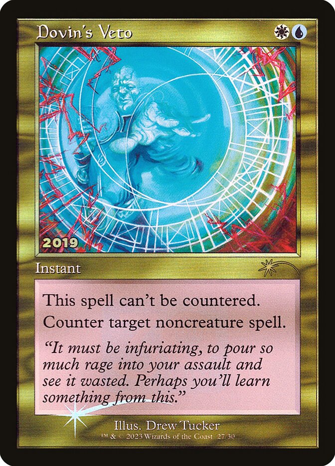 Veto de Dovin / Dovin's Veto - Magic: The Gathering - MoxLand
