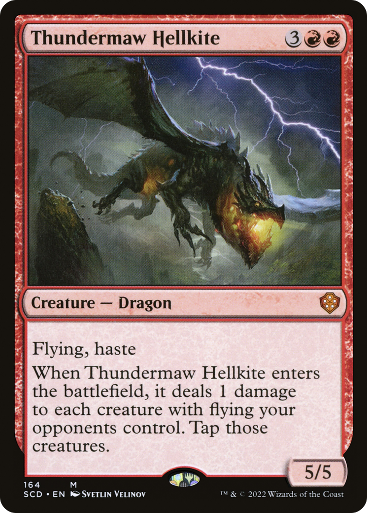 Dragão Avérneo Trovejante / Thundermaw Hellkite - Magic: The Gathering - MoxLand