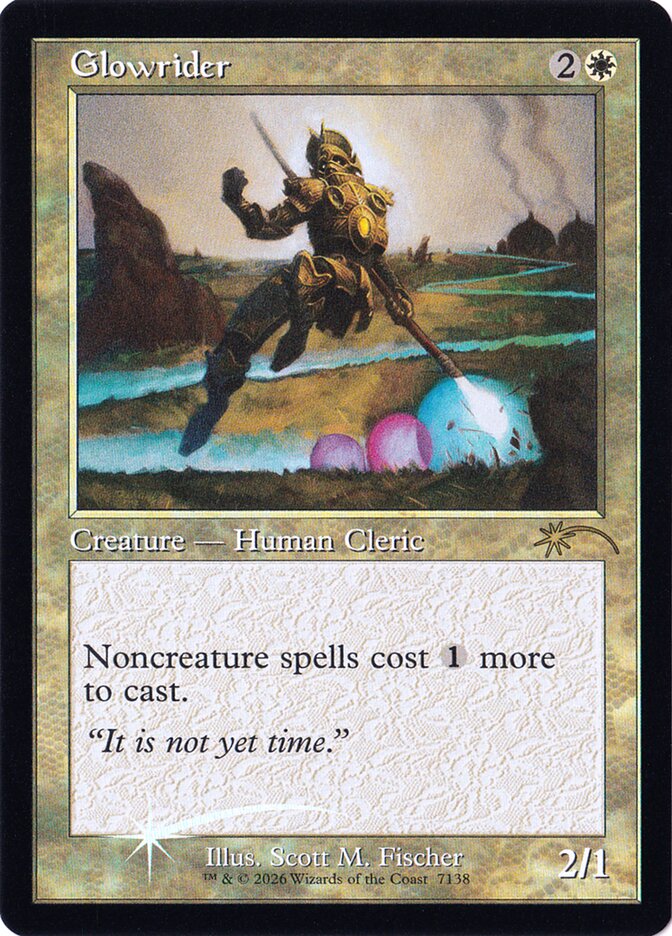 Cavaleiro do Fulgor / Glowrider - Magic: The Gathering - MoxLand