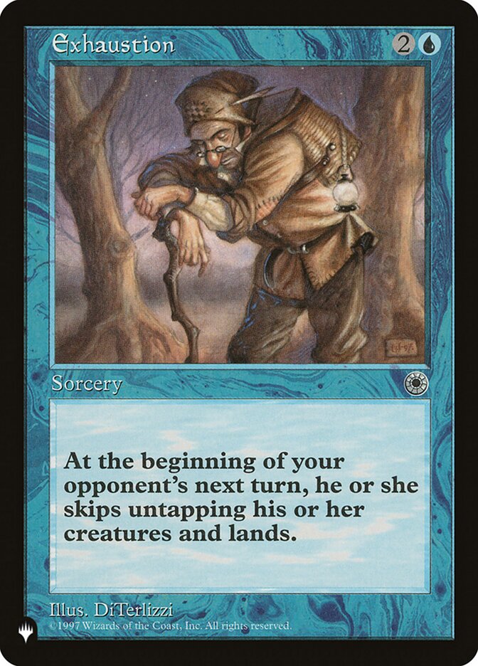 Exaustão / Exhaustion - Magic: The Gathering - MoxLand