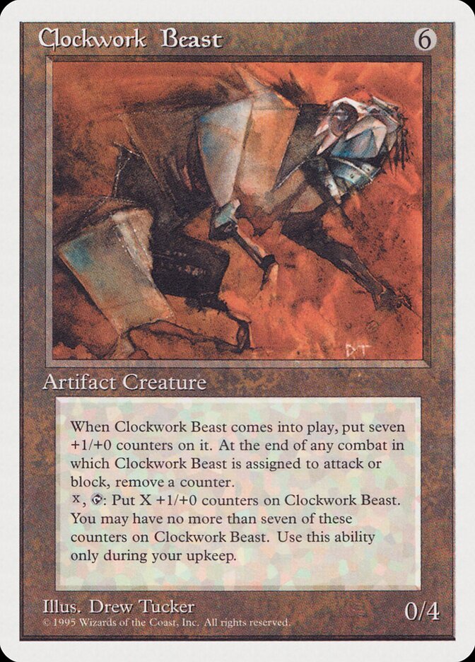 Besta Mecânica / Clockwork Beast - Magic: The Gathering - MoxLand