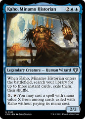 Kaho, Historiadora de Minamo / Kaho, Minamo Historian - Magic: The Gathering - MoxLand