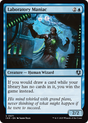 Maníaco do Laboratório / Laboratory Maniac - Magic: The Gathering - MoxLand