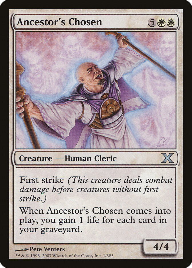 Eleito da Ancestral / Ancestor's Chosen - Magic: The Gathering - MoxLand