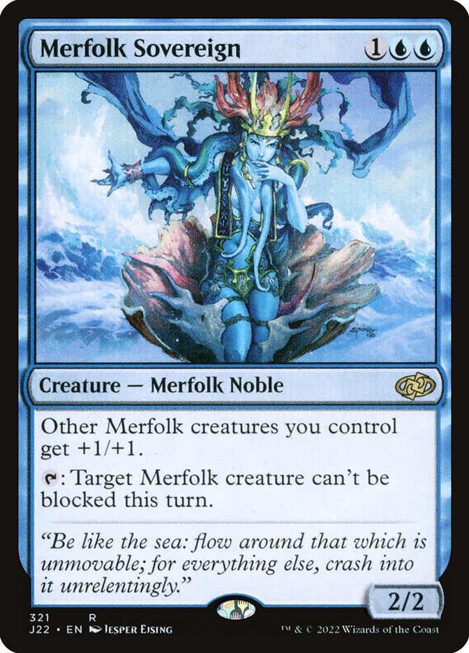 Tritão Soberano / Merfolk Sovereign - Magic: The Gathering - MoxLand