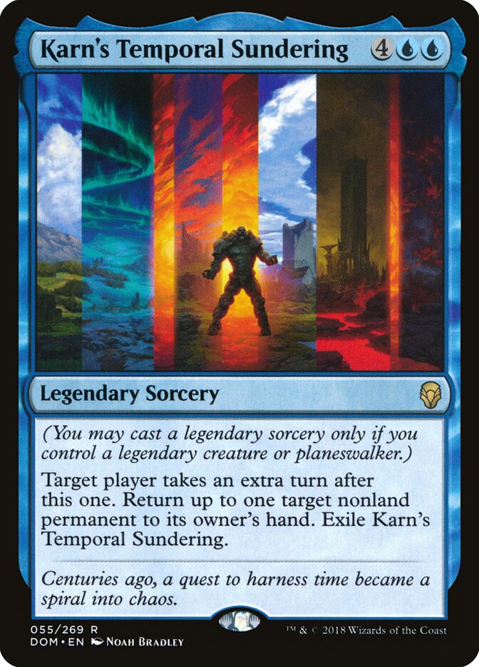Despedaçamento Temporal de Karn / Karn's Temporal Sundering - Magic: The Gathering - MoxLand