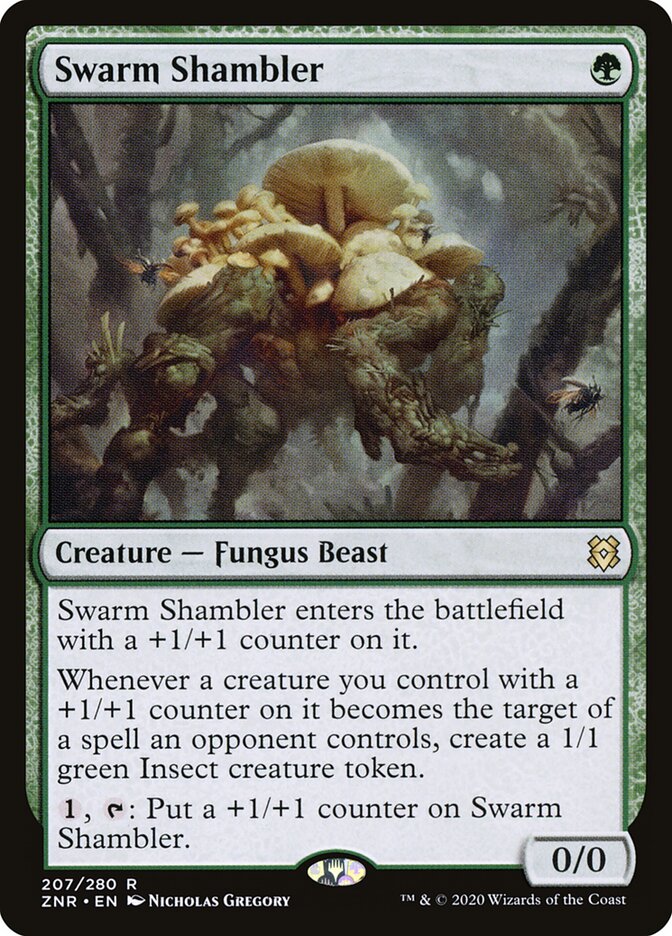 Trôpego do Enxame / Swarm Shambler - Magic: The Gathering - MoxLand