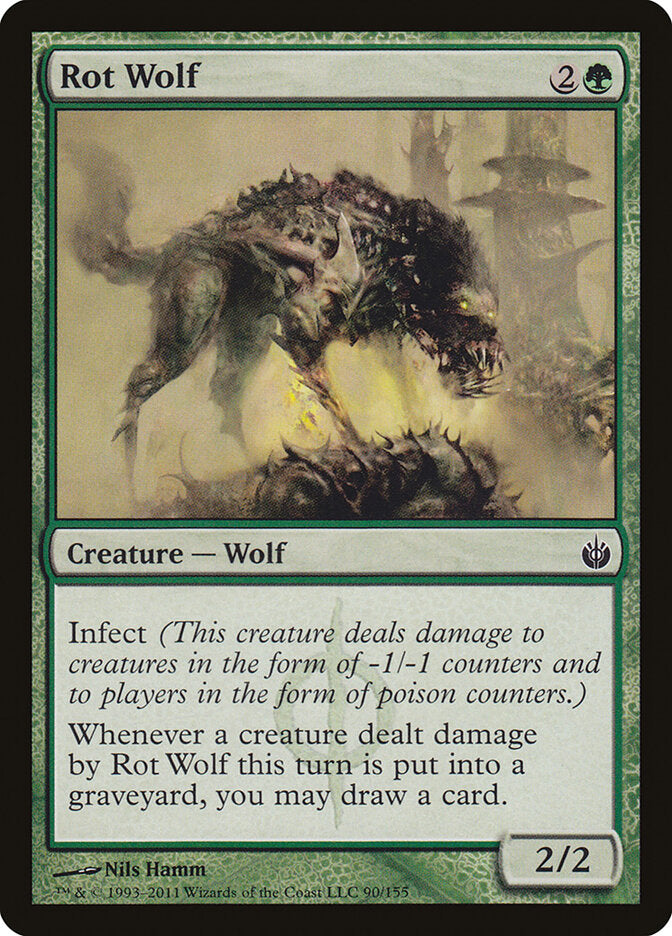 Lobo da Putrefação / Rot Wolf - Magic: The Gathering - MoxLand