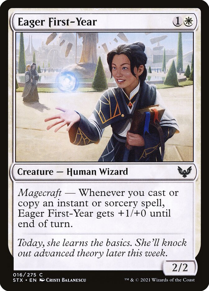 Caloura Entusiasmada / Eager First-Year - Magic: The Gathering - MoxLand