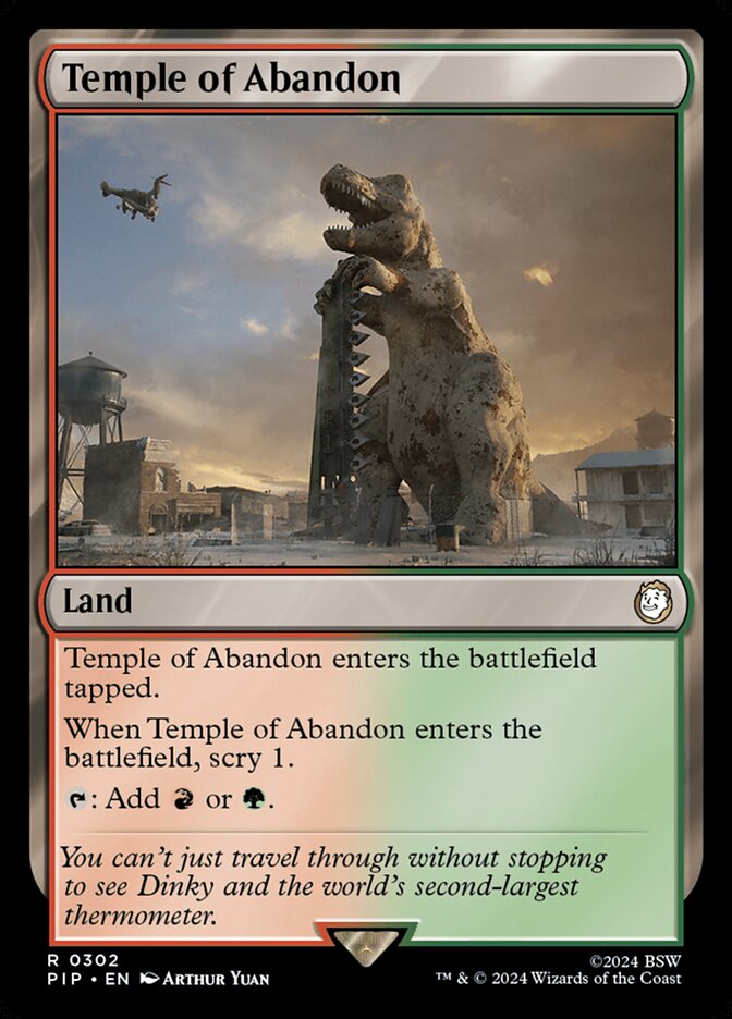 Templo do Abandono / Temple of Abandon - Magic: The Gathering - MoxLand