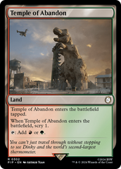 Templo do Abandono / Temple of Abandon - Magic: The Gathering - MoxLand