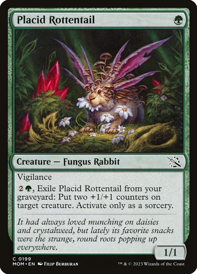 Caudapodre Plácido / Placid Rottentail - Magic: The Gathering - MoxLand
